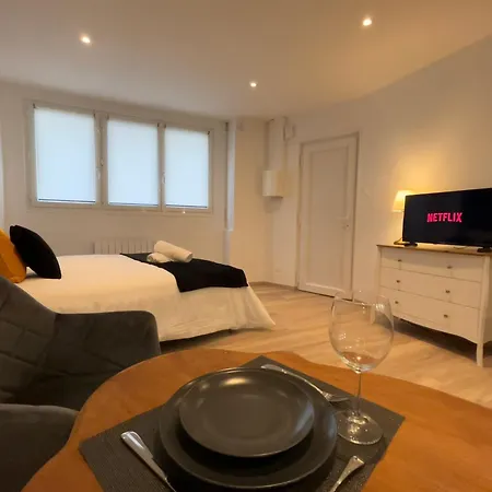Apartment L'ecrin - - King Bed - Calme - Luxe Arras