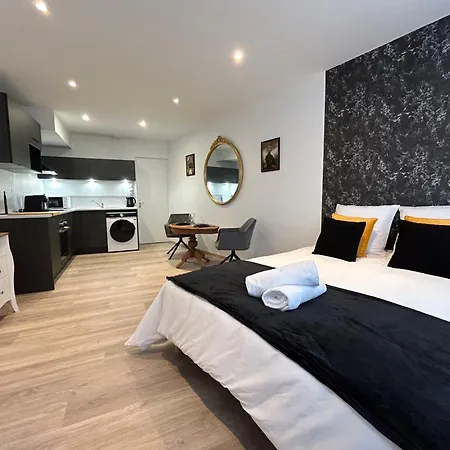 Apartment L'ecrin - - King Bed - Calme - Luxe Arras