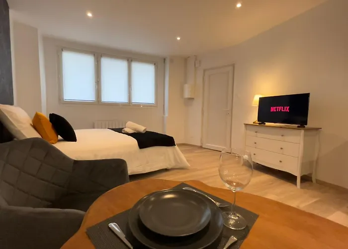 Appartement L'écrin - - King Bed - Calme - Luxe Arras